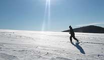 cross country skiing deep creek lake